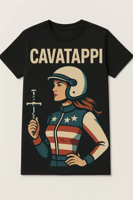 T-shirt CIRCUITI curva Cavatappi  