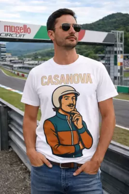 T-shirt CIRCUITI curva Casanova 