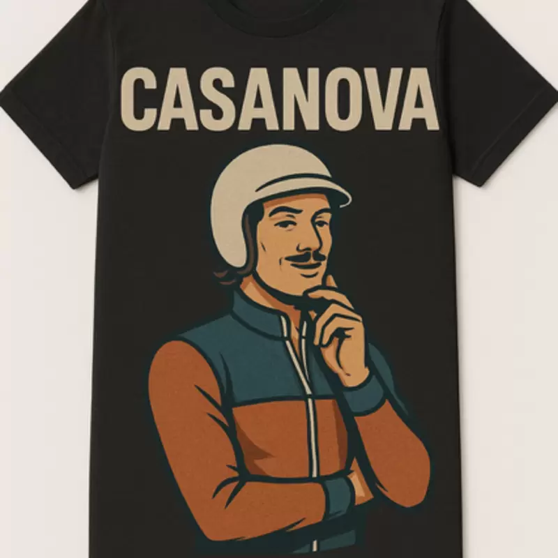 T-shirt CIRCUITI curva Casanova