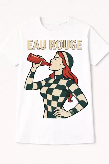 T-shirt Curved CIRCUITI Eau Rouge  