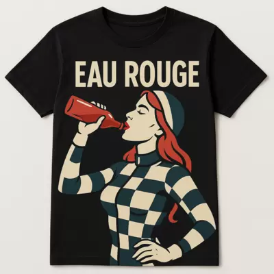 T-shirt Curved CIRCUITI Eau Rouge 