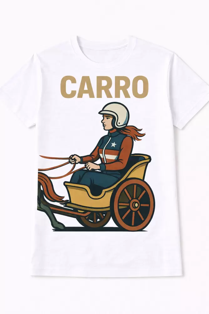 T-shirt CIRCUITI curva del Carro  