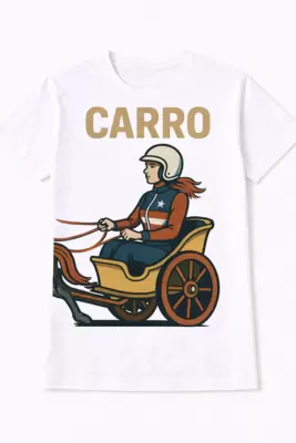 T-shirt CIRCUITI curva del Carro 