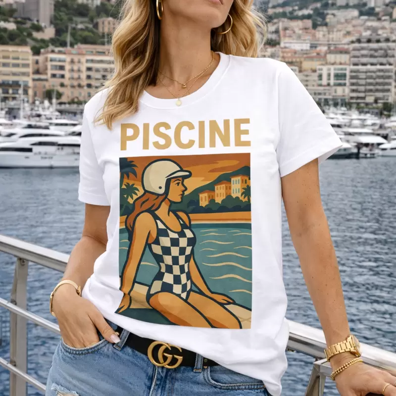 T-shirt CIRCUITI curva Piscine