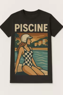 T-shirt CIRCUITI curva Piscine 