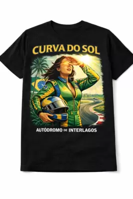 T-shirt CIRCUITI Curva do sol  