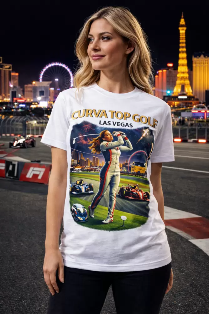 T-shirt CIRCUITI curva Top Golf  