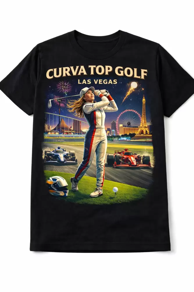 T-shirt CIRCUITI curva Top Golf  