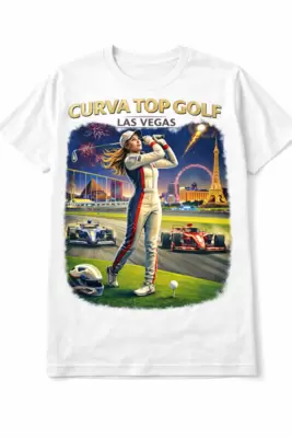 T-shirt CIRCUITI curva Top Golf 