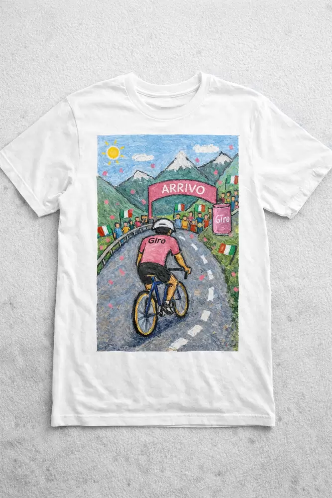 Camiseta ciclismo maillot rosa  