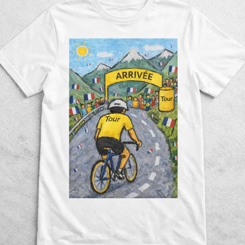 Camiseta ciclismo maillot amarillo
