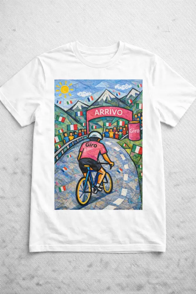 Camiseta Cubist Artistic Jersey rosa  
