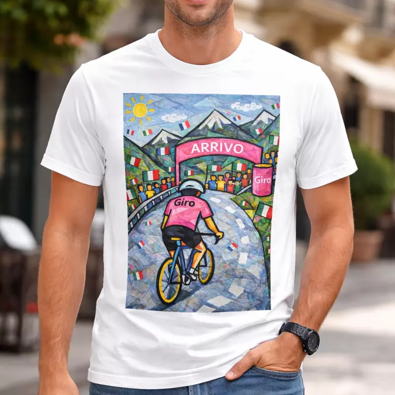 Camiseta Cubist Artistic Jersey rosa
