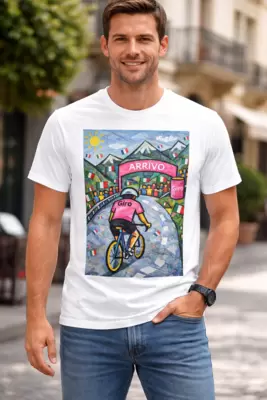 Camiseta Cubist Artistic Jersey rosa 