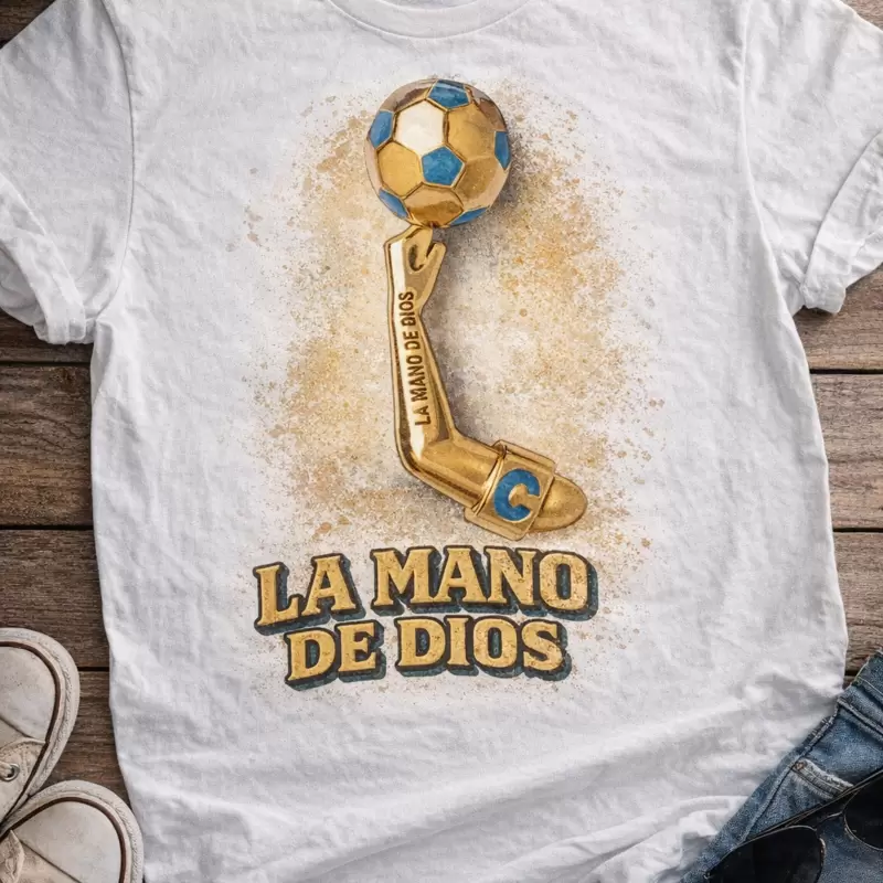 T-shirt La Mano de Dios