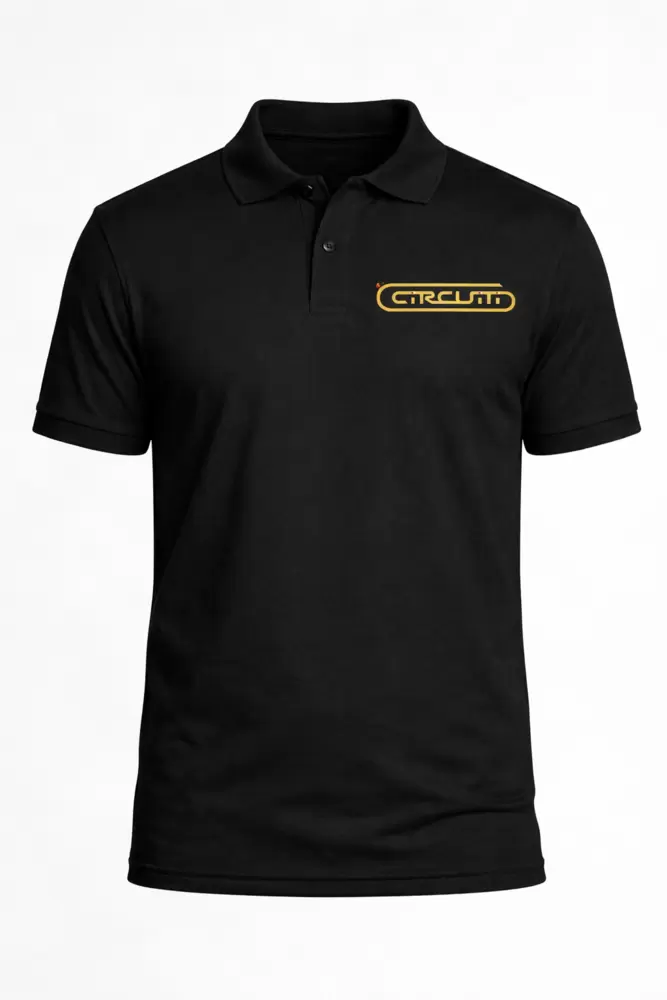 Polo CIRCUITI nera   