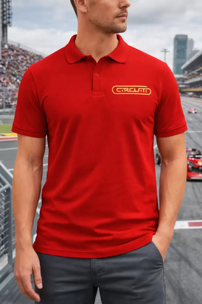 Polo CIRCUITI rossa  