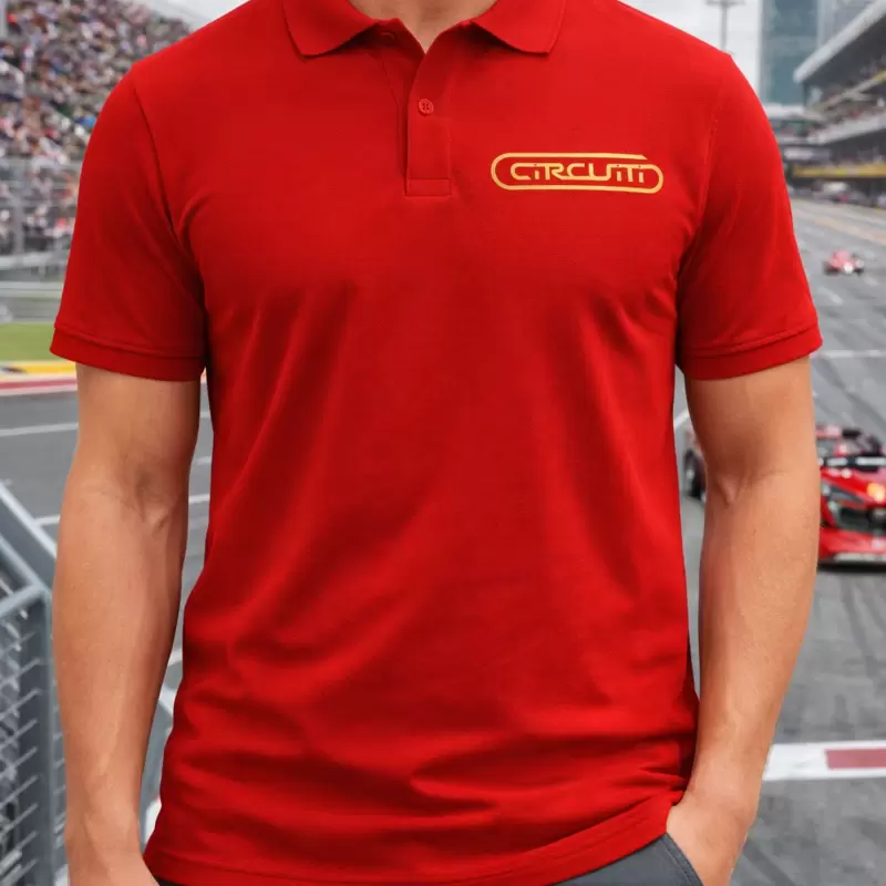 Polo CIRCUITI rossa
