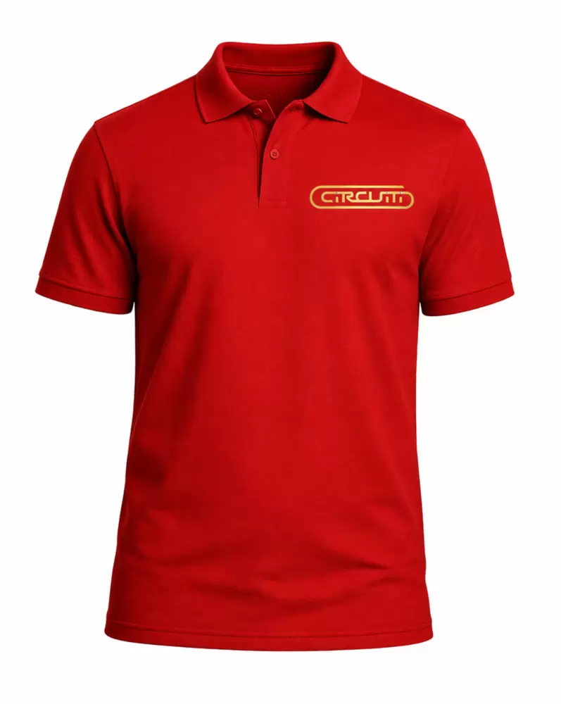 Polo CIRCUITI rossa  
