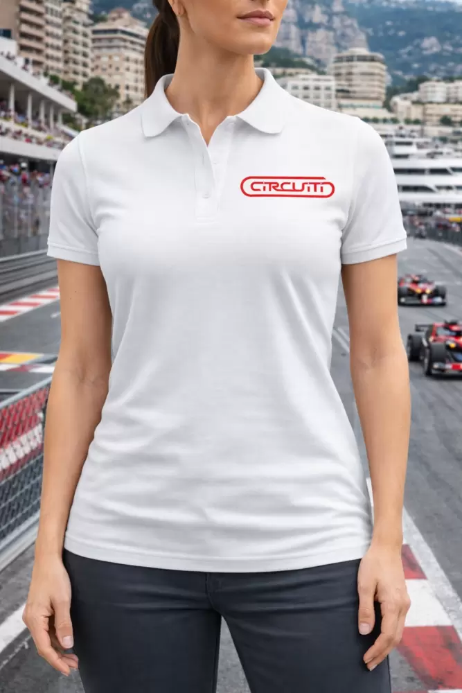 Polo CIRCUITI donna “Montecarlo”  
