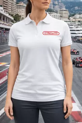Polo CIRCUITI donna “Montecarlo” 