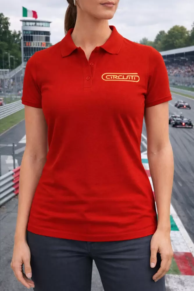 Polo CIRCUITI Gold Monza Edition pour femmes  