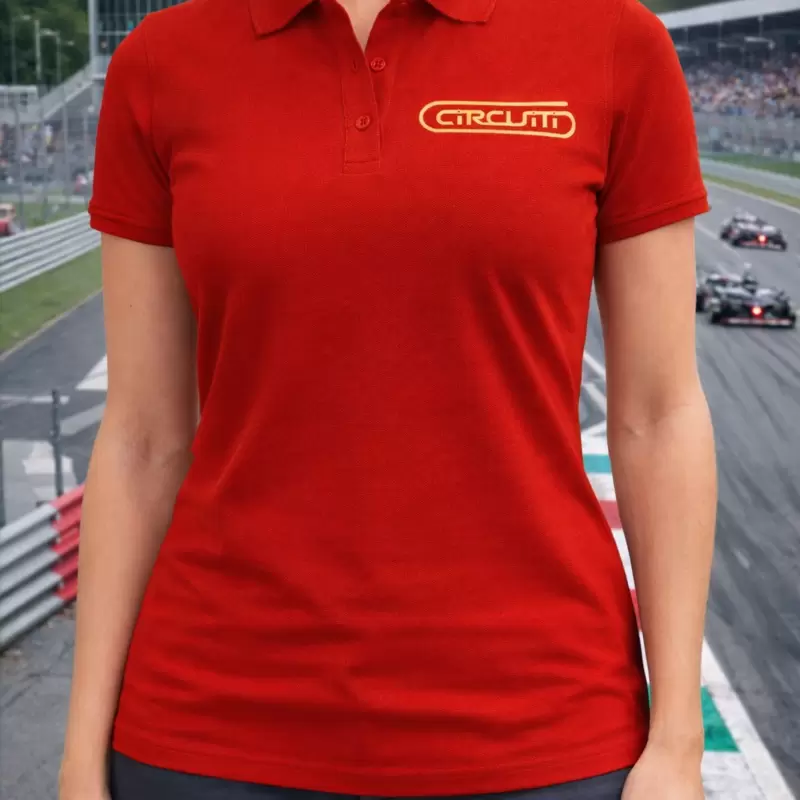 Polo CIRCUITI Gold Monza Edition pour femmes