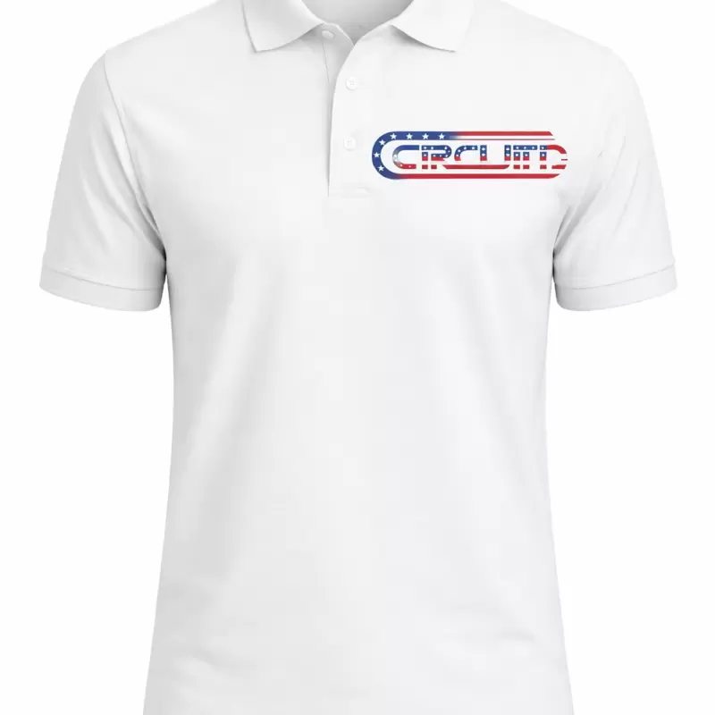 Polo CIRCUITI uomo USA Edition 