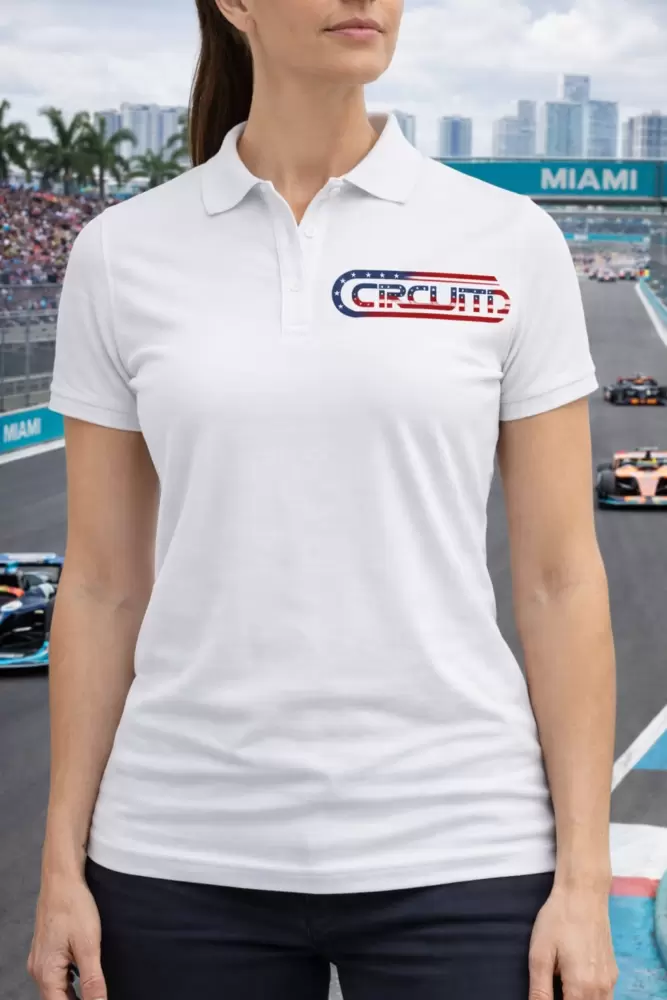 Polo femmes CIRCUITI USA Edition  
