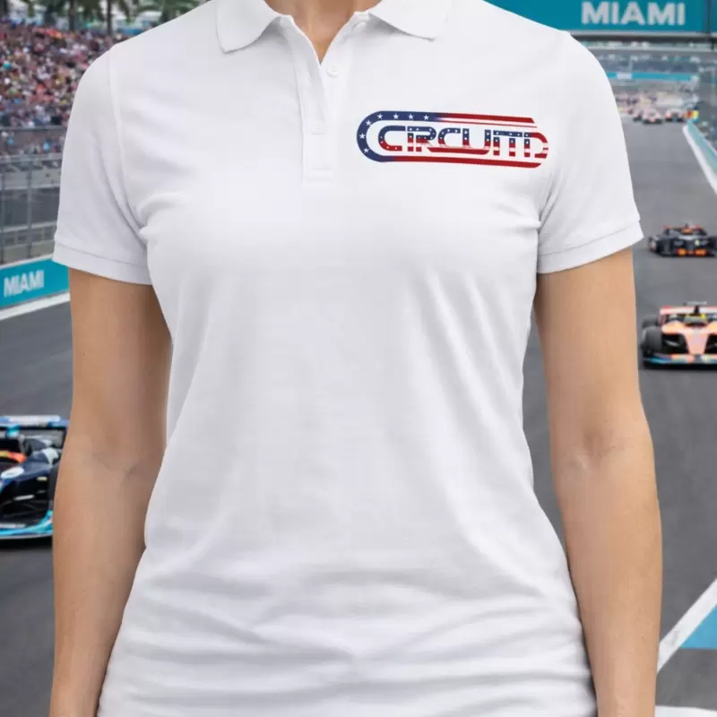 Polo femmes CIRCUITI USA Edition