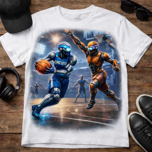 Camiseta CIRCUITI de baloncesto humanoides  