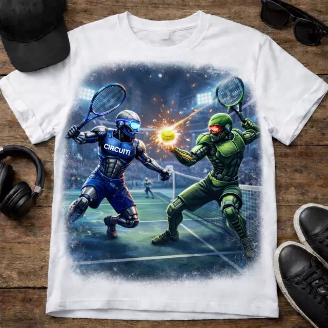 T-shirt CIRCUITI Umanoidi Tennis  