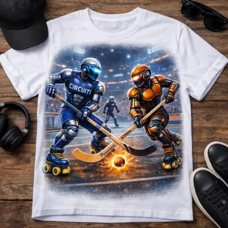 T-shirt CIRCUITI Umanoidi Hockey