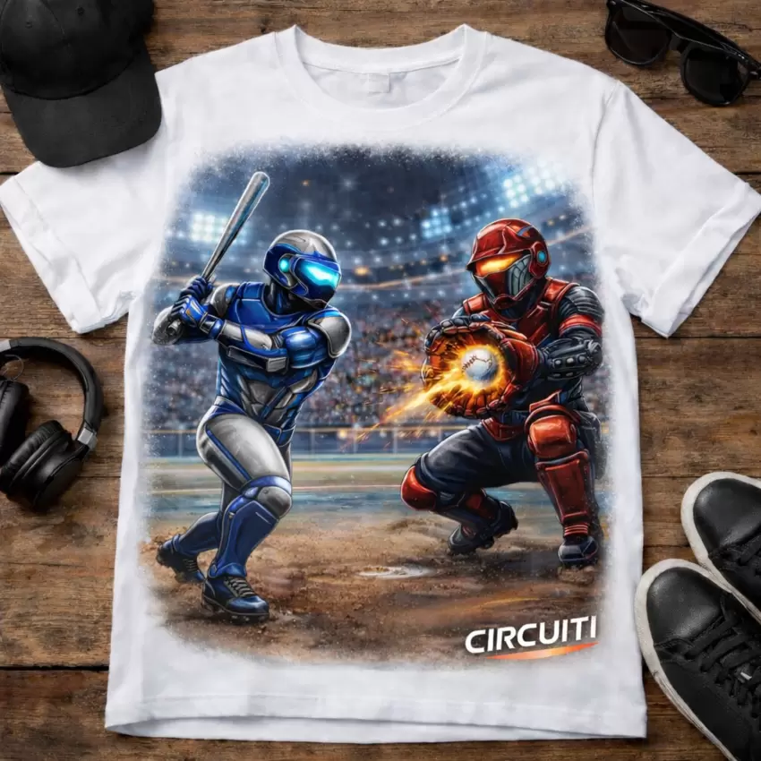 Camisetas de béisbol Humanoid  