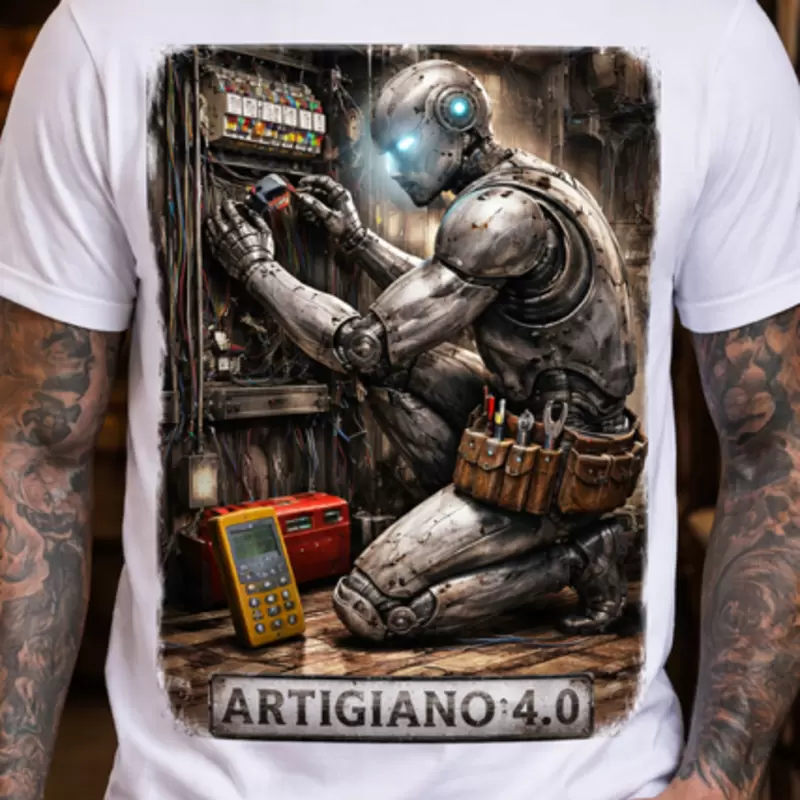 Camiseta Electrician Human CIRCUITI