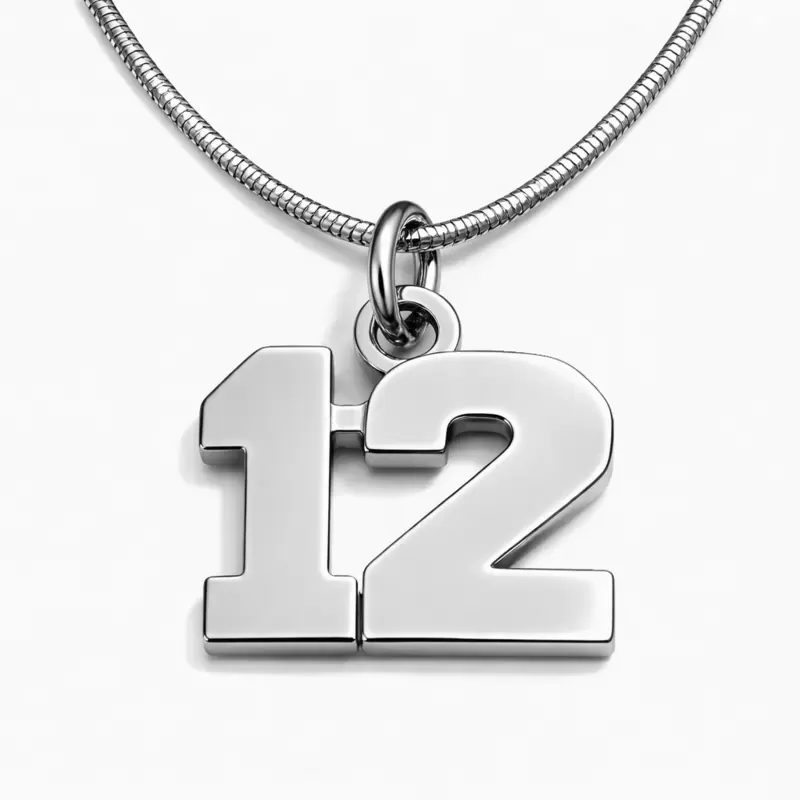 Colgante n&uacute;mero 12 de acero