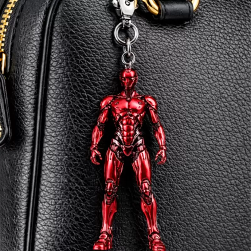 Charm gioiello tecnologico Umanoide rosso per borsa