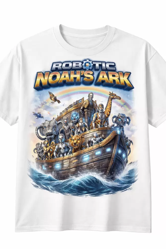 T-shirt CIRCUITI Robotic Noah's Ark (Arca di Noé)  