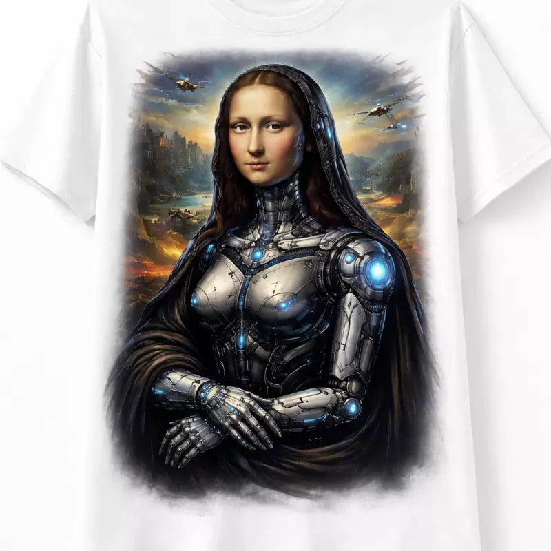 T-shirt Mona Lisa Humanoid