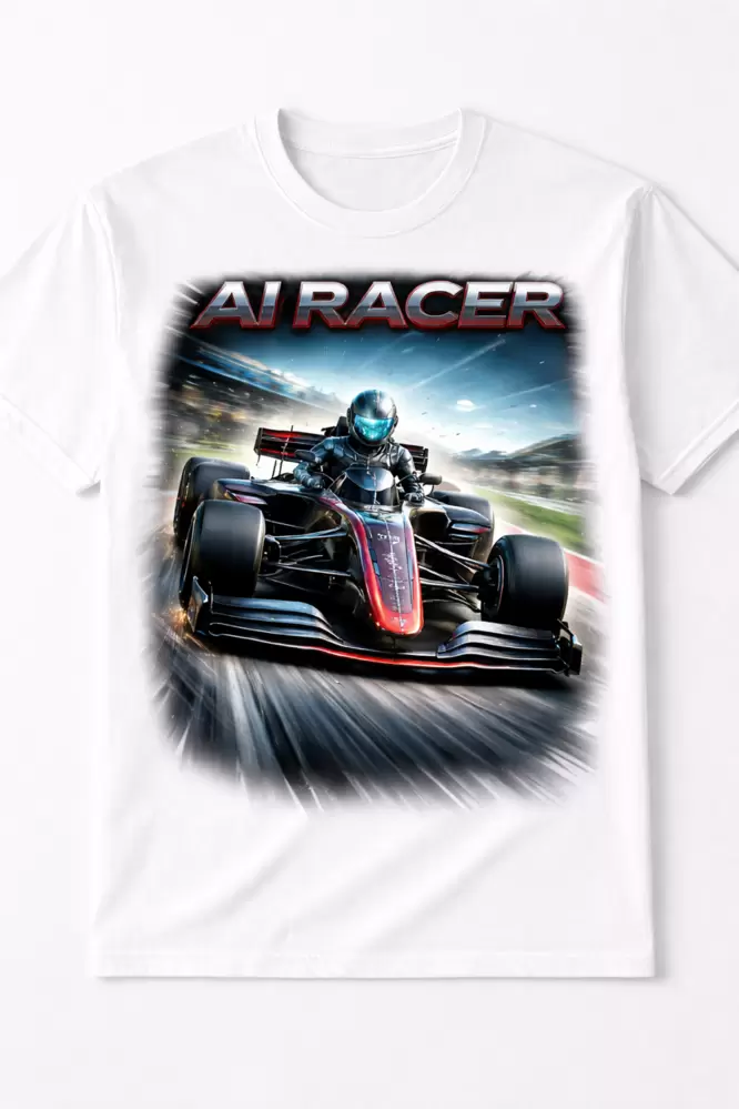 T-shirt CIRCUITI AI RACER car  