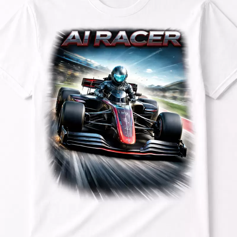T-shirt CIRCUITI AI RACER car