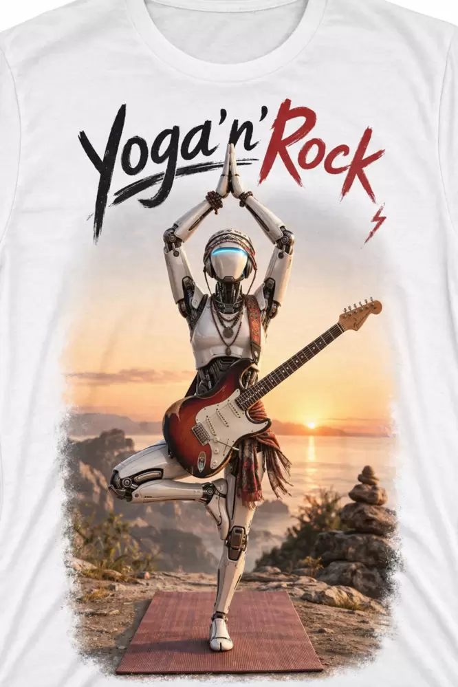 T-shirt CIRCUITI Umanoide Yoga'nRock  