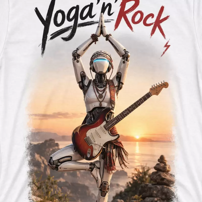 T-shirt CIRCUITI Umanoide Yoga'nRock