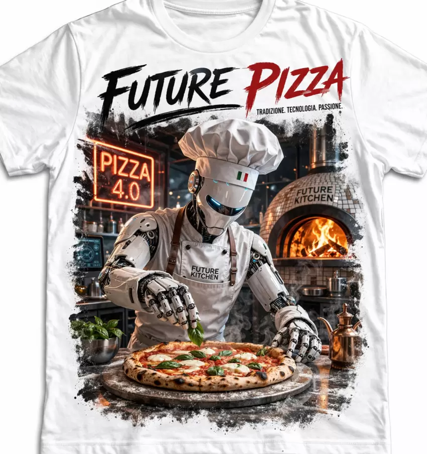 T-shirt CIRCUITI Future Pizza  