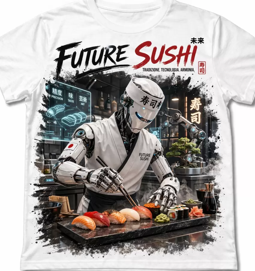 T-shirt Future Sushi  