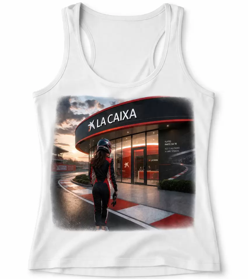 Canotta CIRCUITI curva leggendaria LA CAIXA   