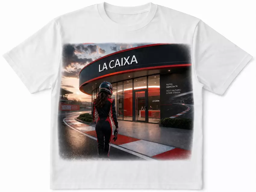 LA CAIXA Camiseta Curvas Lendárias  