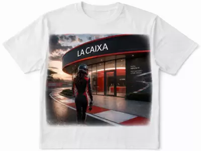 LA CAIXA Camiseta Curvas Lendárias 
