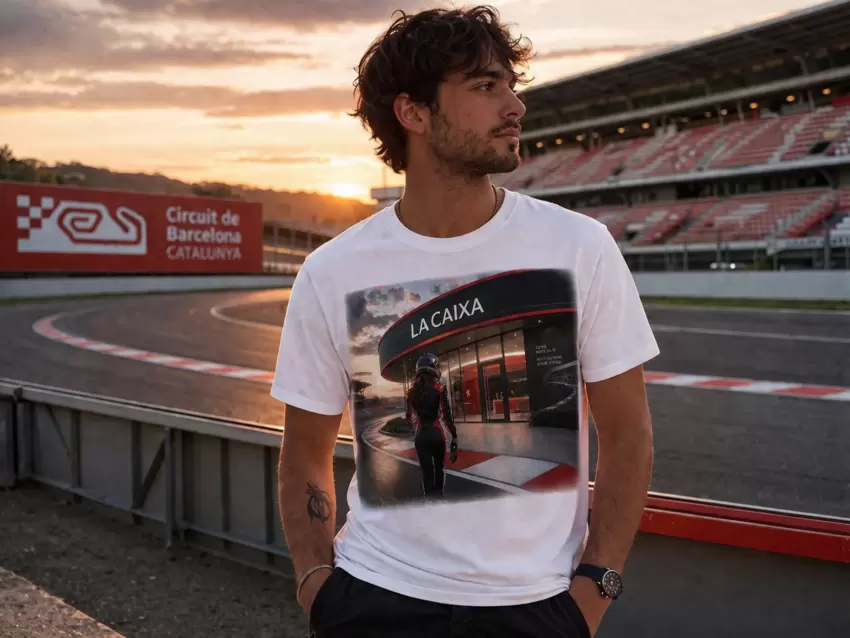 LA CAIXA Camiseta Curvas Lendárias  