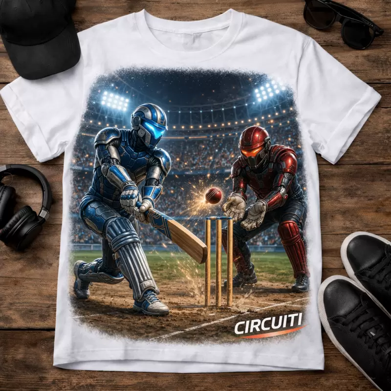 T-Shirts CIRCUITI Humanoid Cricket